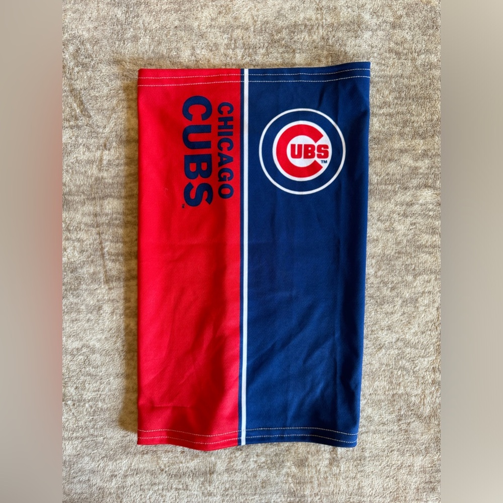 Chicago CUBS mask. Made in USA. Lightweight. One size fits most. Washable Unisex